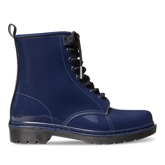 Michael kors Women's Tavie Water-Resistant Combat Rain Booties - Picture 3 of 10